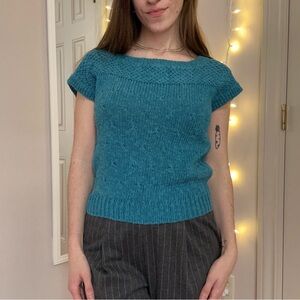 Vintage Knit Sweater Top